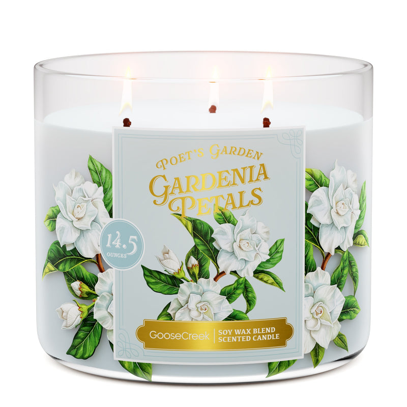 Gardenia Petals 3-Wick Candle (S15BW)