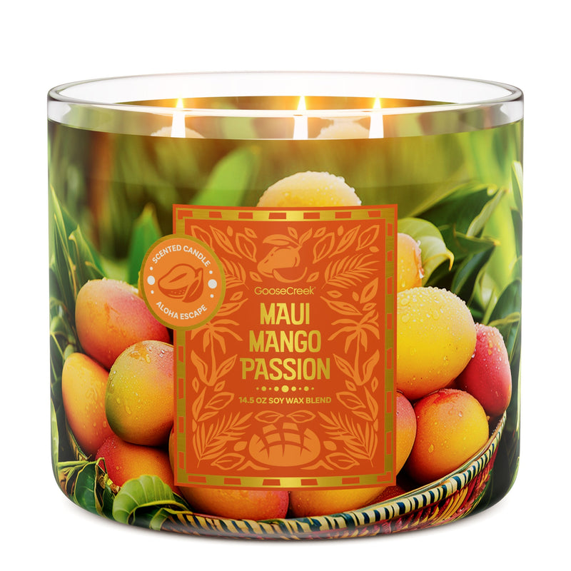 Maui Mango Passion 3-Wick Candle (S1RKE)