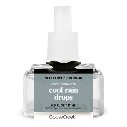 Odor Eliminating Cool Rain Drops Plug-in & Refill Bundle
