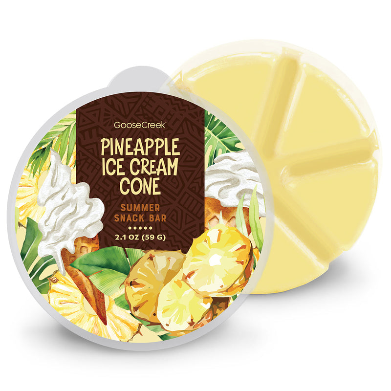 Pineapple Ice Cream Cone Wax Melt (S1LUV)